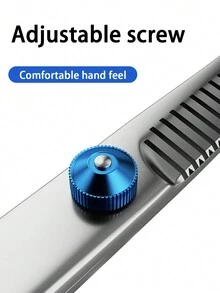 1 件专业理发剪刀，包括打薄剪刀，适合男士、女士和宠物，不锈钢，锋利，可调节，符合人体工程学的设计 - 适合个人或沙龙使用 - 銀色 - 查看 5