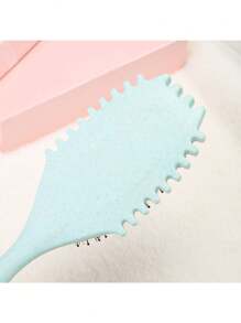 1入捲髮定義造型梳配空氣墊/角落捲曲造型刷，防靜電梳子，適用於梳理和塑造男女捲髮，按摩和平整頭髮，適用於濕髮