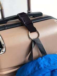 1 Dây đeo hành lý có thể điều chỉnh, Dây đeo hành lý, Dây đai vali An ninh du lịch Mang theo dây đeo, Dây đai an toàn hành lý nylon di động Khóa tháo cho du lịch, Phụ kiện du lịch hành lý, Dễ dàng mang theo, Dây đeo ngoài trời thiết thực cho du lịch bằng ô tô, Hành lý có dây đeo khóa bên ngoài cho hành lý , Dây treo hành lý chống thất lạc - màu đen - Xem 1