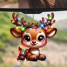 1 件黑猫吊坠派对装饰品、猫装饰树吊坠树吊坠树顶吊坠、家居装饰、房间装饰、主题派对装饰、装饰品、亚克力钥匙扣、可爱汽车配饰和礼品创意、万圣节、幽灵、秋季、假日、节日、家居装饰、房间装饰、墙面装饰 - 彩色 - 查看 1