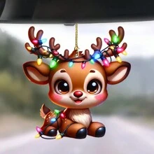 1 件黑猫吊坠派对装饰品、猫装饰树吊坠树吊坠树顶吊坠、家居装饰、房间装饰、主题派对装饰、装饰品、亚克力钥匙扣、可爱汽车配饰和礼品创意、万圣节、幽灵、秋季、假日、节日、家居装饰、房间装饰、墙面装饰 - 彩色 - 查看 5