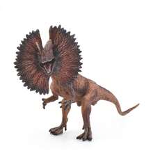 1pc Solid Animal Model Toy, Realistic Baryonyx, Dimetrodon, Velociraptor Dinosaur, Suitable For Holiday Gifts, Educational Purposes, Desktop Decor, Halloween, Christmas - Multicolor - View 14