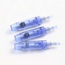10/50/100/300支 Derma Pen 刺青針頭卡式替換針頭 適用於 MYM A6 A1 N2 微針美療美容儀 皮膚護理 (0.25mm) - 藍色 - 查看 6