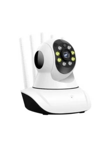 Robot Camera 3 Antennas IP Wifi With Rotation 720p 1080p Ready For Delivery YI IoT App - 白色 - 查看 6