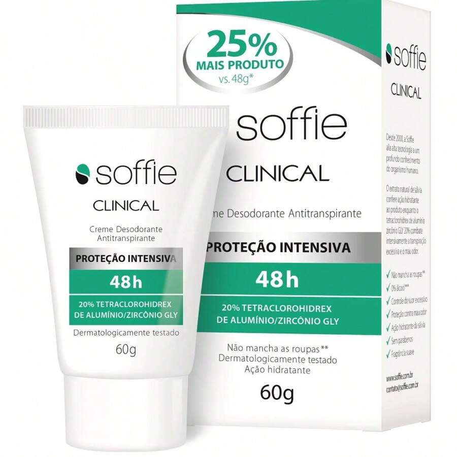 Soffie CLINICAL 48h Antiperspirant Deodorant - 白色 - 查看 1