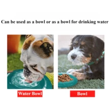 1 pieza Disco de juguete interactivo de silicona para entrenamiento de perros, de goma suave, fácil de atrapar, compañero volador divertido, perfecto para jugar al aire libre y para sesiones de entrenamiento interactivo - Multicolor - Ver 5