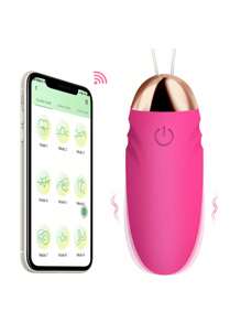 Kabelloser APP Dildo Vibrator für Frauen, Klitoris Stimulator, G-Punkt Massagegerät, tragbares Vibrations-Ei, Sexspielzeug für Frauen, Erwachsene, Springende Ei Sextoys