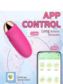 Kabelloser APP Dildo Vibrator für Frauen, Klitoris Stimulator, G-Punkt Massagegerät, tragbares Vibrations-Ei, Sexspielzeug für Frauen, Erwachsene, Springende Ei Sextoys