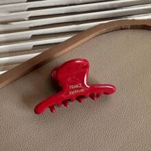 4 件法式彩色爪夹，简约金色标记，可爱糖果色发夹，发饰，金色头饰发夹发夹发夹发夹发夹，学校用品，学院秋冬发夹，适合度假装扮女士 - 彩色 - 查看 2