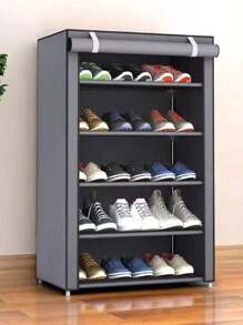 Zapatera Closed Organizador De 5 Niveles Estante De Acero - Multicolor - Ver 1