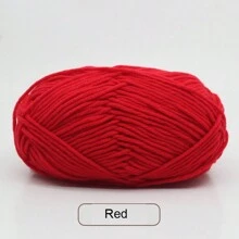 1 件 50G DIY 浸染纱线用于钩针编织手工毛毯帽子围巾毛衣