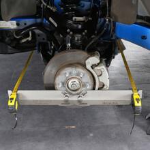 Wheel Alignment Tool, 2-Pack Toe Alignment Toe Plates, Stainless Steel Wheel Alignment Tool Plate, Toe Angle Accurate Measurement, Includes 2 Measuring Tapes & Conversion Chart - Silver - View 8