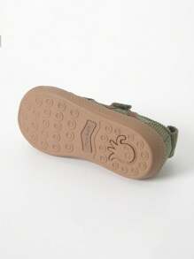 mini bala 男女通用儿童复古软帆布鞋 - 綠色 - 查看 3