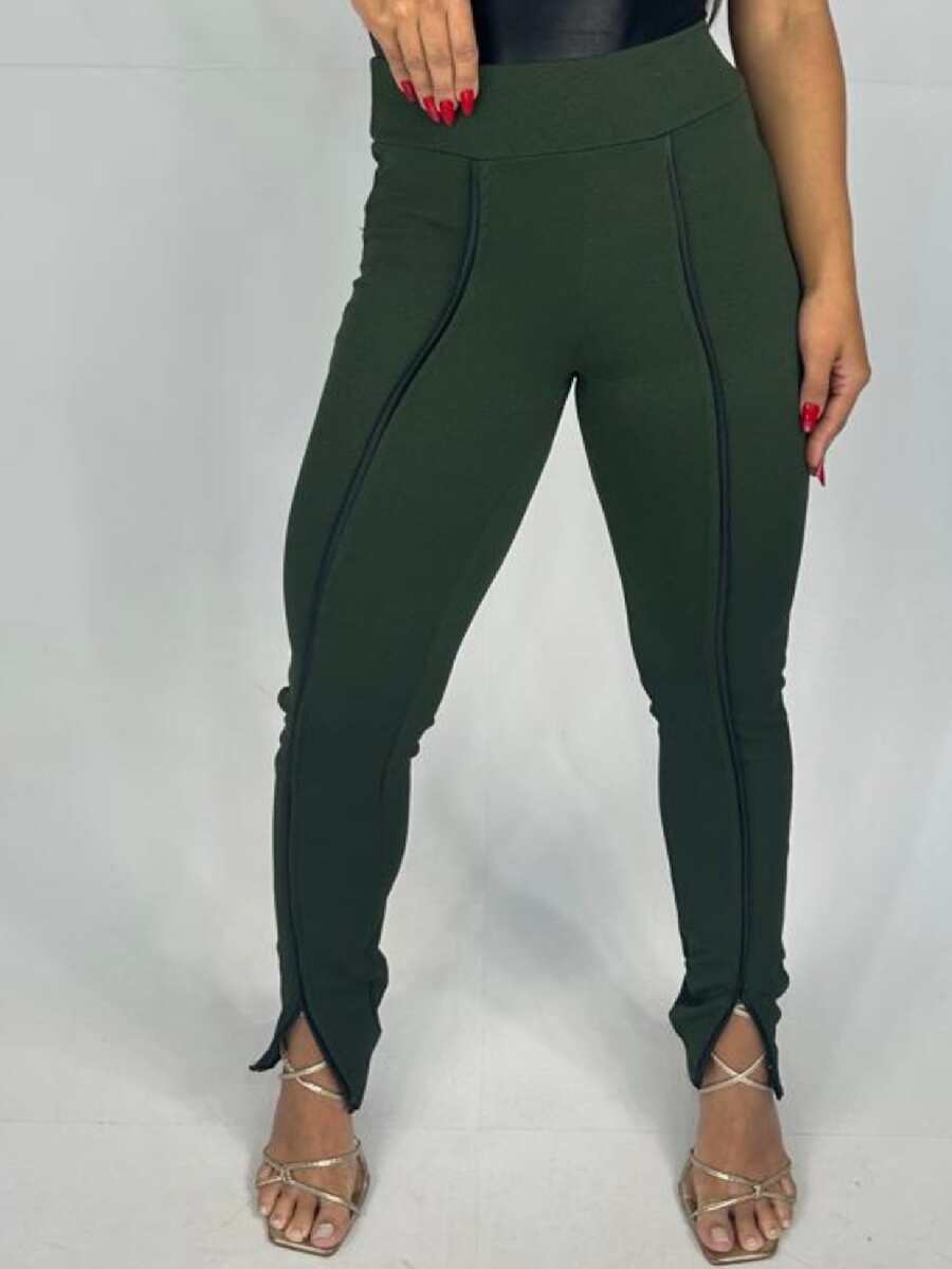 Women Pants - xanh quân đội - Xem 1