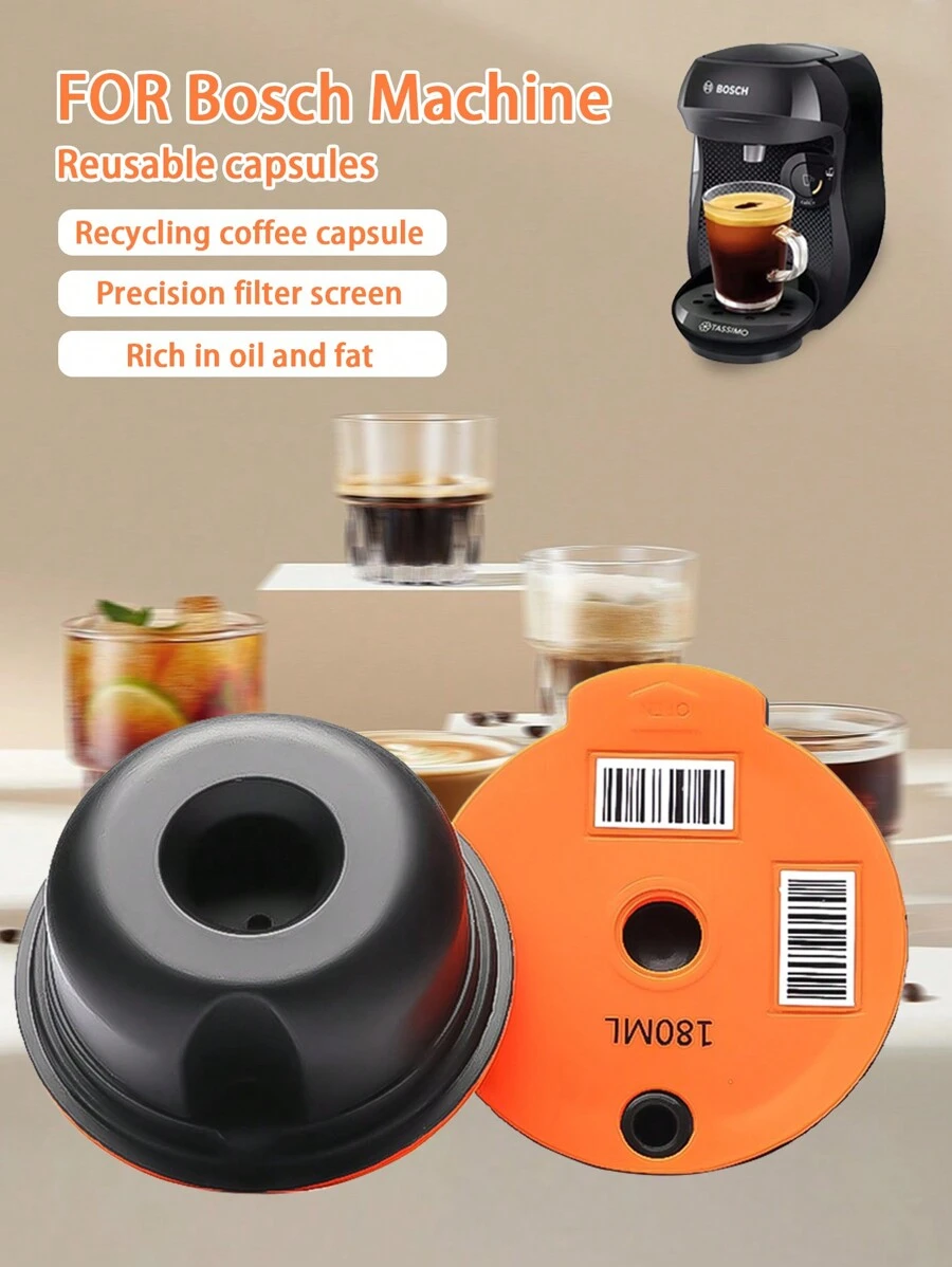 1pc For BOSCH And Tassimo Coffee Capsule Capsules, Spresso Filter, Circulation Shell Coffee Equipment