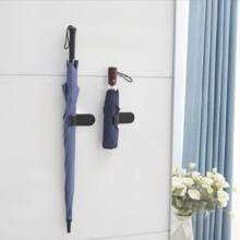 2pcs Universal Car & Home Umbrella Holder Clip Hook - Contemporary Plastic Mounting Bracket, Multifunctional Storage Accessory For Trunk & Interior - Multicolor - View 1