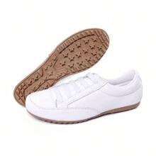 Comfortable And Lightweight: Women's Casual Elastic Fit Sneakers For Your Everyday Life - 白色 - 查看 3