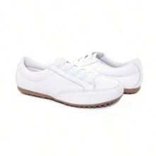Comfortable And Lightweight: Women's Casual Elastic Fit Sneakers For Your Everyday Life - 白色 - 查看 4