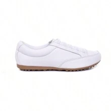 Comfortable And Lightweight: Women's Casual Elastic Fit Sneakers For Your Everyday Life - 白色 - 查看 1