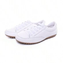 Comfortable And Lightweight: Women's Casual Elastic Fit Sneakers For Your Everyday Life - 白色 - 查看 2