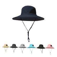 1 件装男女通用夏季太阳帽防紫外线钓鱼帽速干宽边渔夫帽户外 - 多色 - 查看 7