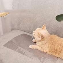 45 X 30cm Anti-Cat Scratch Sofa Protector Pad, Scratch Resistant Furniture Corner Cover Mat - White - View 3