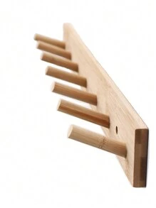 1pc No Drill Wall Mounted Hanger Hook For Bedroom, Kitchen, Bathroom, Entryway - Wall Clothes Hook