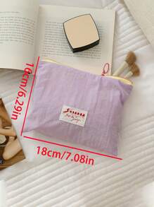 1 pieza Bolsa de maquillaje tipo macaron, bolsa portátil para el almacenamiento de compresas higiénicas, bolsa de almacenamiento, bolsa de cambio para decoración del hogar, viajes, almacenamiento, bolsa de maquillaje, estuche de cosméticos, organizador de viaje, organizador de maquillaje de gran capacidad, para lápiz de labios, pinceles, cuidado de la piel, teléfono móvil, monedas, artículos pequeños, para el hogar, regalo, vacaciones y festivales de Halloween y Navidad, de uso multifuncional, con estilo bohemio, para vacaciones en la playa, colección de baño, colección de dormitorio, de gran capacidad