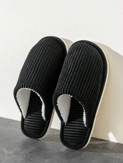 Zimowe męskie ciepłe kapcie domowe antypoślizgowe miękkie buty wygodne płaskie obcasy strona główna sypialnia puszyste kapcie dla par jesienią i zimą