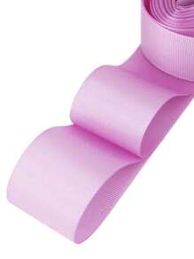 (10m/Pc) 4cm Colorful Polyester Grosgrain Ribbon, Gift Packaging, Apparel, Home Textile Decoration