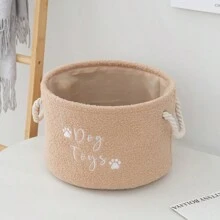 1 件四季宠物托运篮，方形/圆形宠物床，透气，夏季凉爽，冬季保暖，适用于汽车 - 棕色 - 查看 2