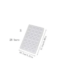 1 件装多功能透明收纳盒，带 56/28 个可拆卸隔层，独立隔层用于存放珠宝配件、小物件，采用可堆叠设计和透明盖子，非常适合整理钻石工具 - 彩色 - 查看 11