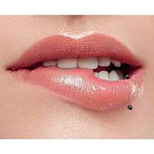 1-3pcs Medusa Piercing Jewelry Monroe Lip Rings For Women And Men Stainless Steel Hypoallergenic 18K Gold Plated U-Shaped Ball Tragus Cartilage Earrings For Teen Girls Punk Pierced Body Jewelry Set