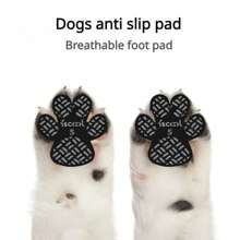 4 Packs Dog Anti Slip Paw Grips Traction Pads Dog Paw Protection Stickers With Stronger Adhesive For Hard Floor Or Injuries