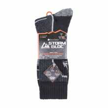 Storm Bloc 4 Pack Mens Cushioned Anti Blister Hiking Socks (SBMS034CHA) - Fast Shipping And Quick Delivery - Grey - View 2
