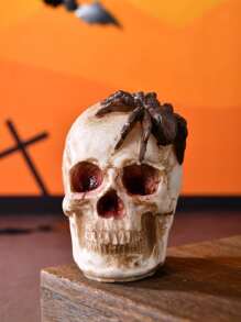 1pc Human Skull Replica Resin Model Anatomy Medical Skeleton - Multicolor - View 13