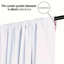 2 片波西米亚曼陀罗花卉窗帘彩色圆圈抽象波西米亚花卉现代家居卧室客厅遮光窗帘 - 多色 - 查看 8