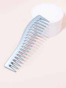 1pc Paint Curved Wide Toothed Comb, Suitable For Long Hair, Curly Hair, Wet Hair, And Hairless Hair Removal Comb Styling Shampoo Comb,Hair Brush,Comb,Hair Tools,Hair Products And Accessories For Barber Salon Beauty Travel Essentials