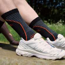 Storm Bloc 4 Pack Mens Cushioned Anti Blister Hiking Socks (SBMS034CHA) - Fast Shipping And Quick Delivery - Grey - View 4