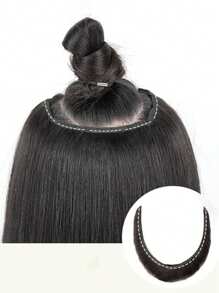 Extensiones de cabello con clip en forma de V, ombre, ondulado y rizado para festivales de música, clips de garra, pasadores de cabello, barrettes - Multicolor - Ver 7