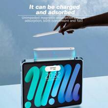 Goojodoq For IPad Case Air 4 Pro 11 10th 8th Gen 6th 7th 5th 9th IPad Case With Clear Pencil Holder - 黑色 - 查看 3