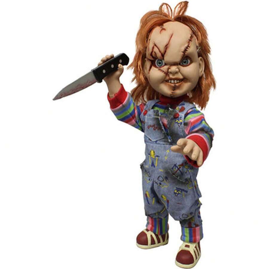 FIGURE THE TALKING DEVIL DOLL 38CM - High Quality Collectible Figure And Precise Details - Ideal Collectible Figure For Fans And Collectors - Resistant And Collectible Figure - Limited Edition Collectible Figure - Nhiều màu - Xem 1