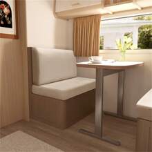 2pcs/Set Solid Color RV Dinette Cushions Covers Soft Stretch Velvet Couch Cover Hotel Booth Seat Covers RV Camper Car Backrest Cover