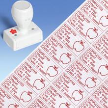 1 pieza Sello de maestro, Sello de verificación de calificaciones, Sello de aula, Sello de tarea de maestro, Sello de maestro de aula, Regreso a la escuela, Regreso a la escuela, Útiles escolares - Blanco - Ver 5