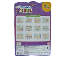 Hama Pixel Board Children's Puzzle Create Drawing Pins