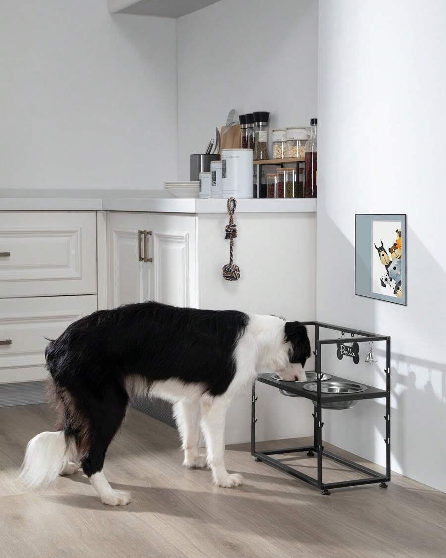Erhöhter Hundenapfständer Verstellbar - Für Große, Mittlere & Kleine Hunde