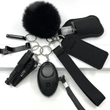 Llavero Alarma Con 9 Objetos Defensa Personal Importadora Tim ChengLeody - Multicolor - Ver 2