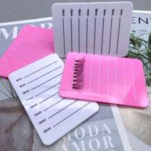 1 件睫毛延长展示板、睫毛固定架、可调节腕带睫毛延长托盘