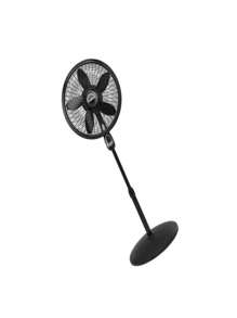 Lasko 1843 18 In. Adjustable Cyclone Pedestal Fan - 3-Speeds - Multicolor - View 3