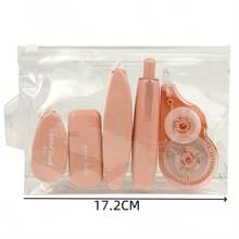 Bộ 4 Băng Chỉnh Sửa Đa Chức Năng Chất Lượng Cao, Băng Trắng Tắt Im Lặng Mịn Sáng Tạo - Nhiều màu - Xem 2